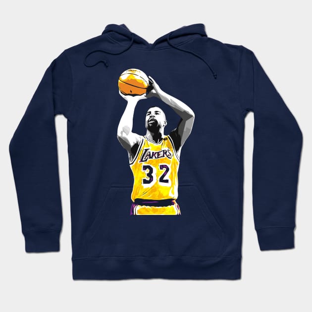 Magic Johnson Hoodie by Creativedy Stuff